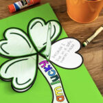 I Am Lucky St. Patrick'S Day Craftivity With Regard To I Am Lucky Because Shamrock Template