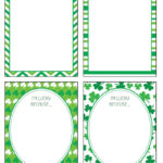 I'M Lucky Because .. St. Patricks Day Tradition   24/7 Moms With I Am Lucky Because Shamrock Template Free
