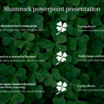 Innovative Shamrock Powerpoint Presentation Slides Inside Green Powerpoint Presentation Template Shamrock