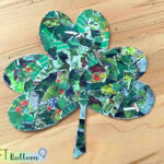 Shamrock Collage   The Craft Balloon Throughout Shamrock Shaped Collage Template