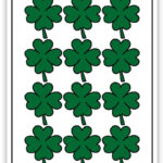 Shamrock Leaf Clover Templates (Free Pdf Downloads)   Simply Love Throughout Green Shamrock Template Free