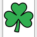 Shamrock Leaf Clover Templates (Free Pdf Downloads)   Simply Love Throughout Green Shamrock Template Free
