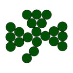 Shamrock Pull Apart Cupcake Cake Template   Celebrate Life Simply Intended For Shamrock Template For Cake