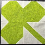 Shamrock Quilt Block: St. Patrick'S Day Free Pattern   Create Whimsy With Paper Piecing Template For A Shamrock