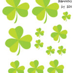 Shamrock Sortsize | Creative Preschool Resources Intended For Shamrock Template Various Size