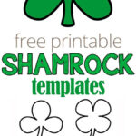 Shamrock Template | Free Printable Shamrock Clover Outlines With 8.5 X 11 Shamrock Template