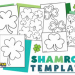 Shamrock Templates (Free Printables)   Superstar Worksheets Throughout Shamrock Writing Template Free