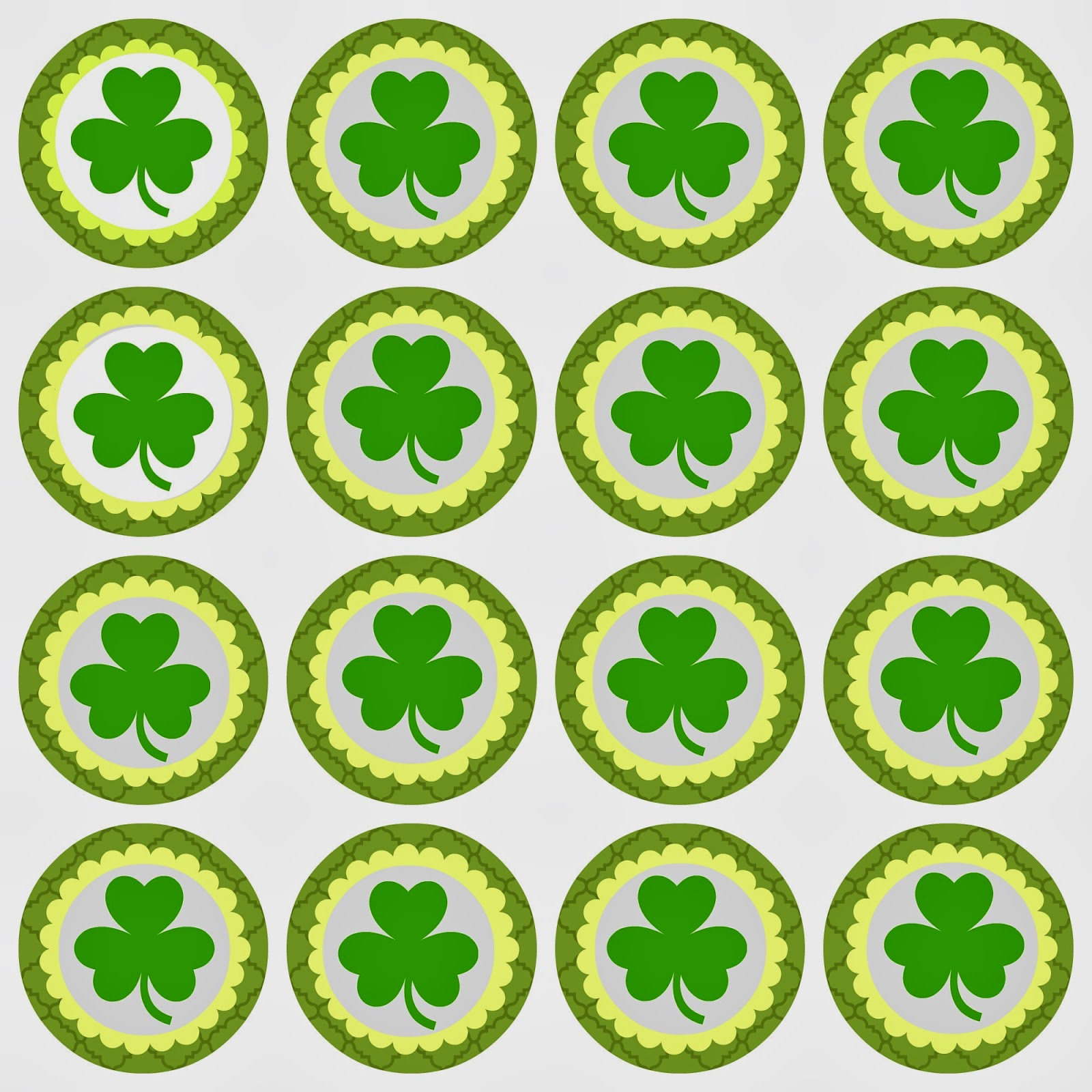 St. Patrick&amp;#039;S Day Free Printables | Days Of Chalk And Chocolate within Diy St Patrick&amp;#039;S Day Shamrock Templates