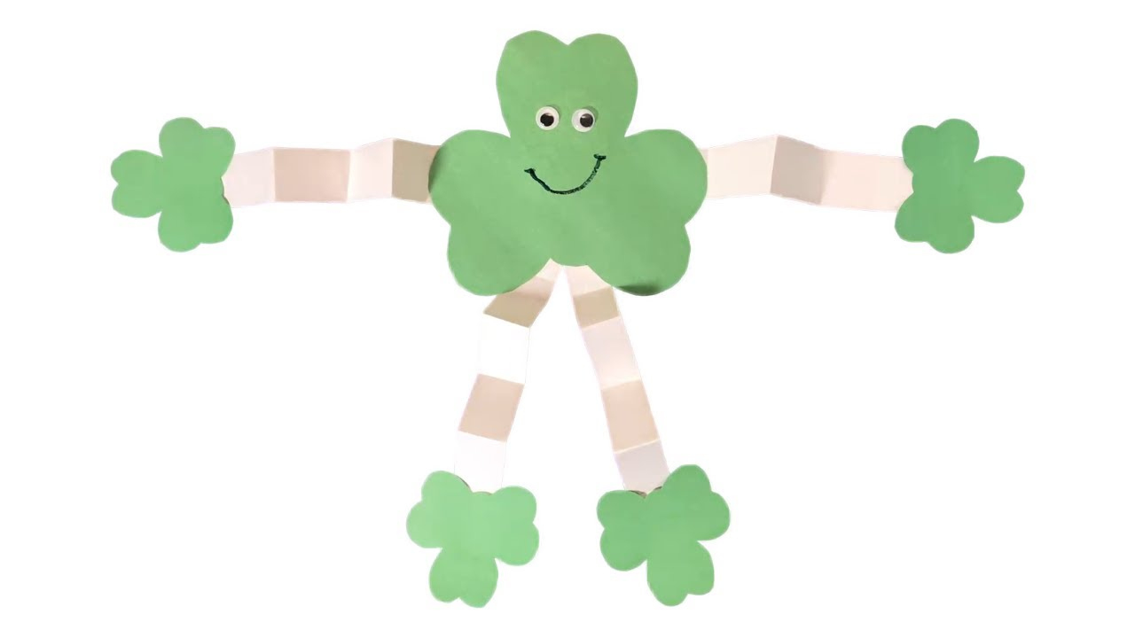 St. Patrick&amp;#039;S Day Man Craft | All Kids Network with regard to Shamrock Man Craft Template