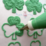 Triple Chocolate Malt Cake For Bird On A Cake Shamrock Template