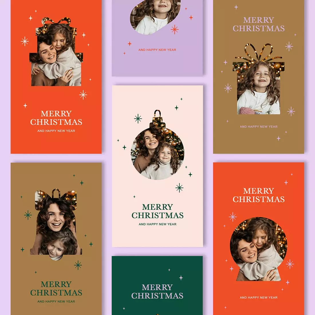 10 Bright Christmas Instagram Stories Templates