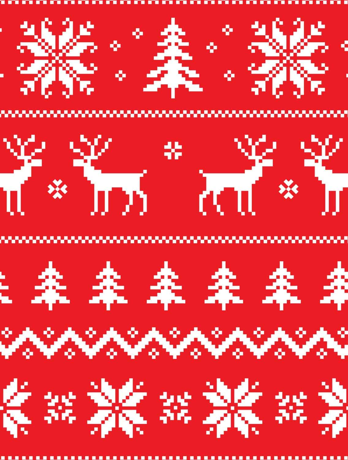 10 Free Printable Ugly Christmas Sweater Wrapping Papers 10 Free Printable Ugly Christmas Sweater Wrapping Papers