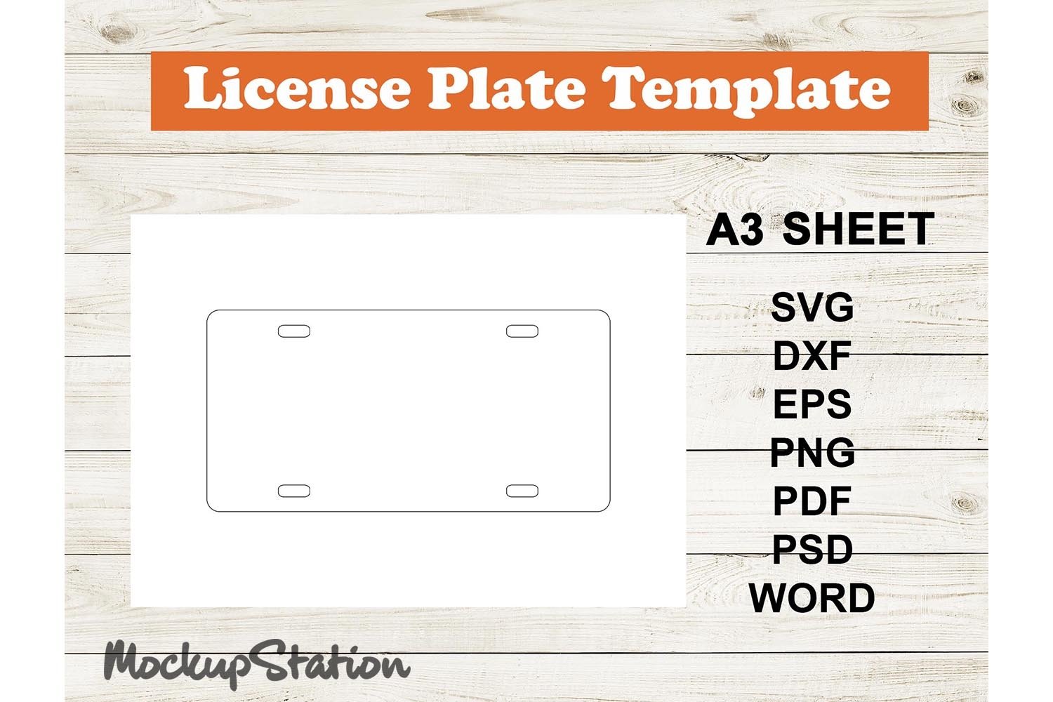 1318779 Car License Plate Template Svg Legal Plates Cut Fi