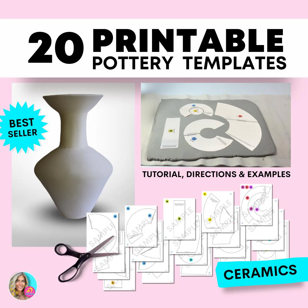 20 Printable Pottery Templates Forms