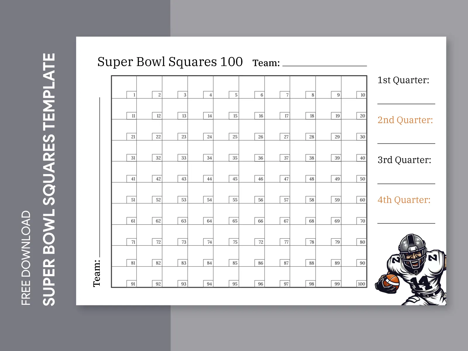 free printable football templates free printable football templates