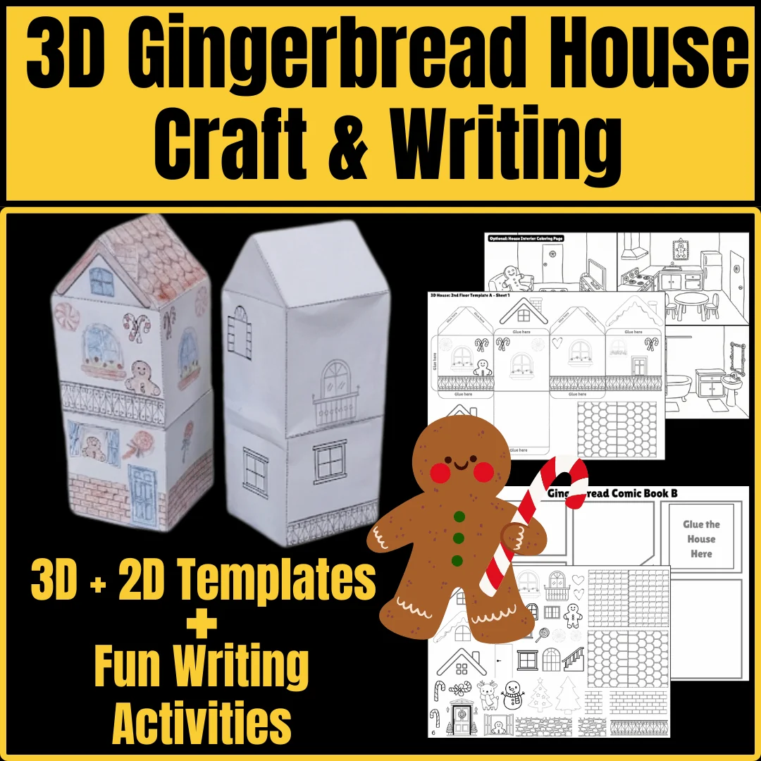 2d gingerbread house template 2d gingerbread house template