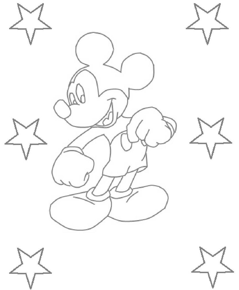 5415 Mickey Mouse Coloring Printable Page 5415 Mickey Mouse Coloring Printable Page