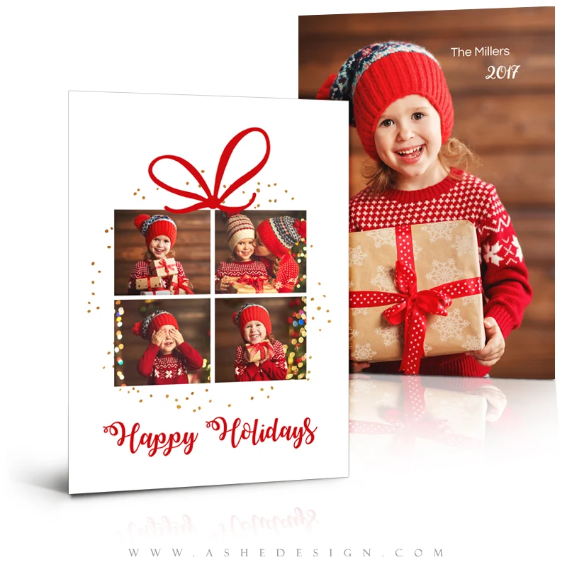 5x7 Flat Christmas Card Christmas Gift
