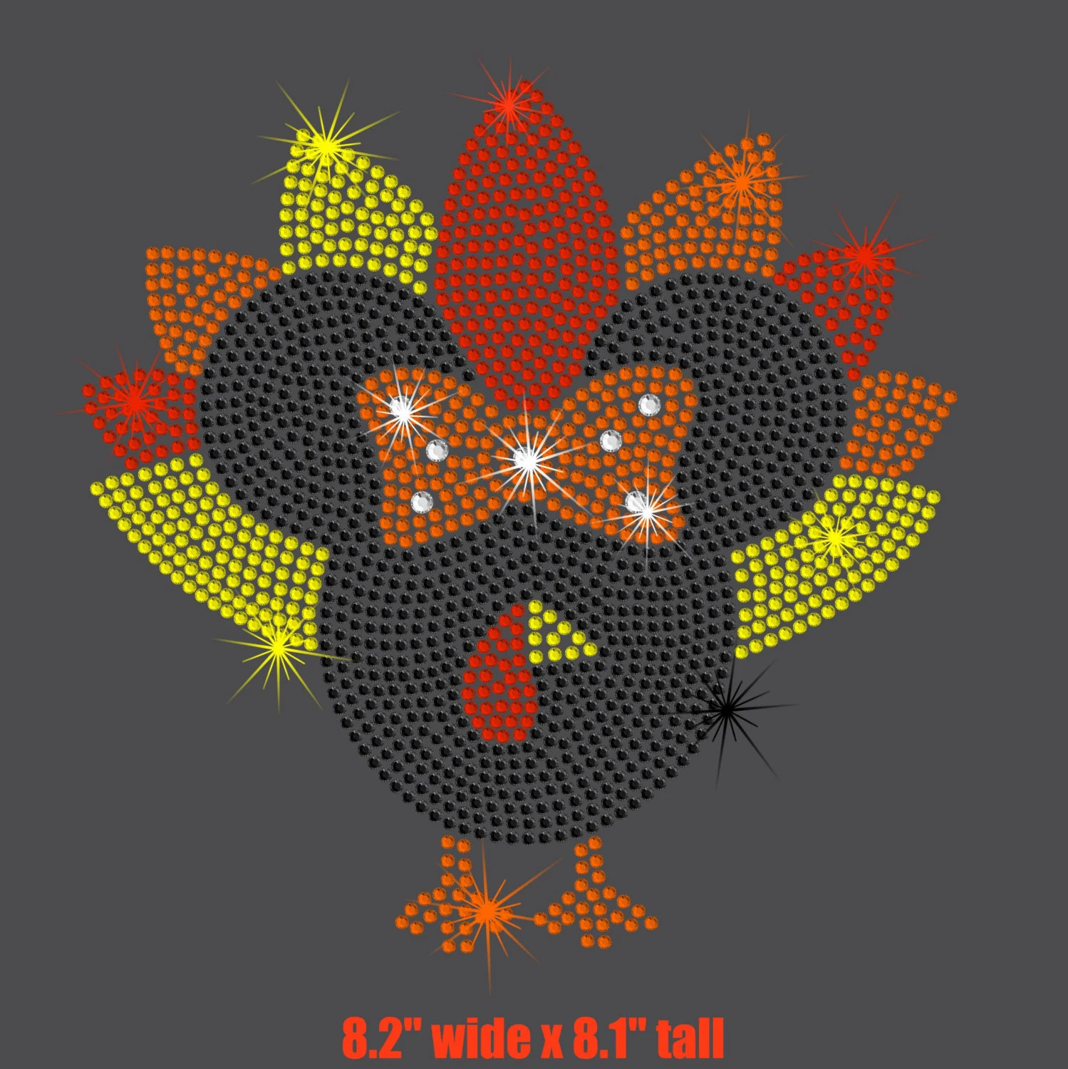 82 Minnie Mouse Turkey Iron On