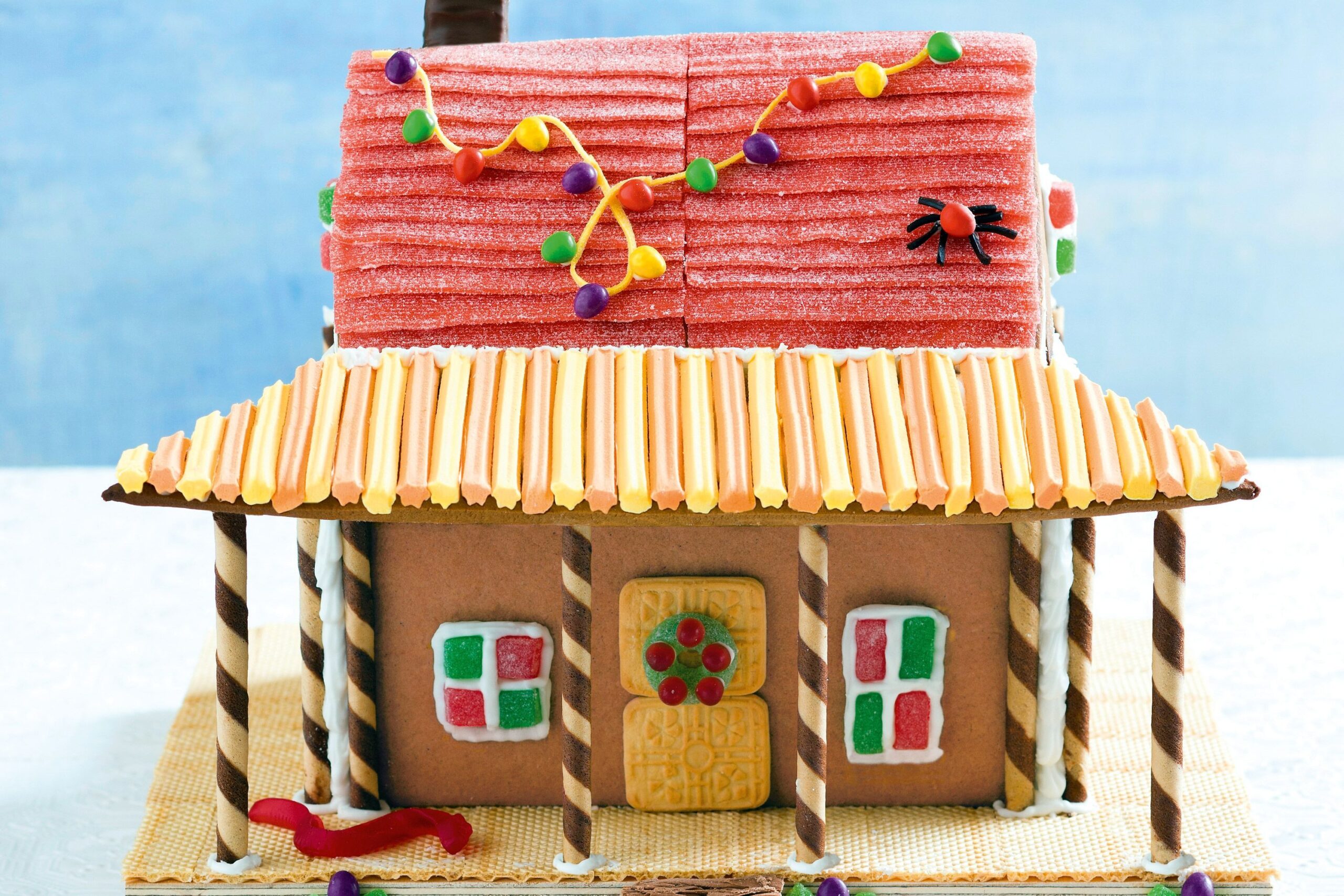 cottage gingerbread house template