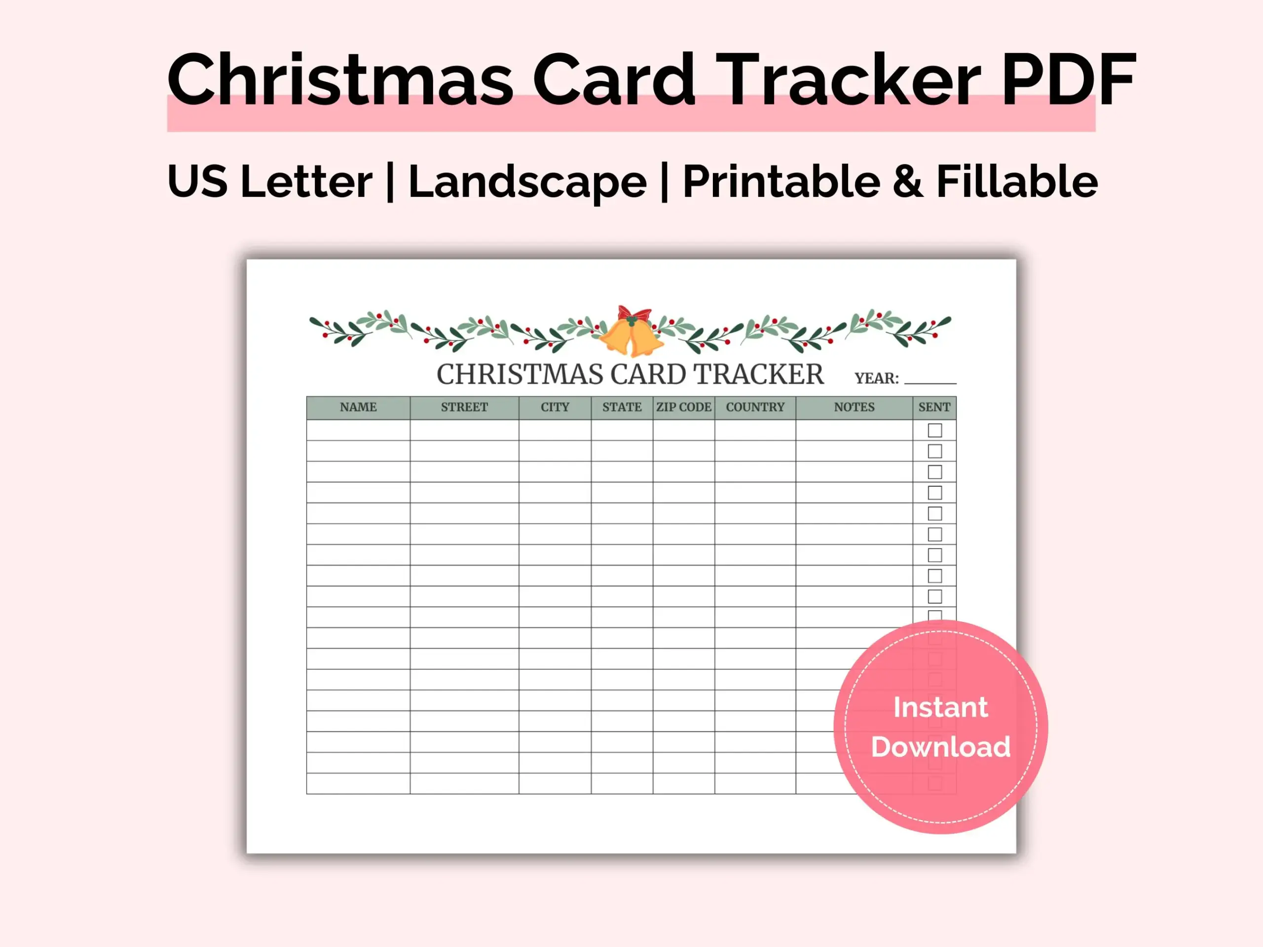 Address Book For Christmas Cards