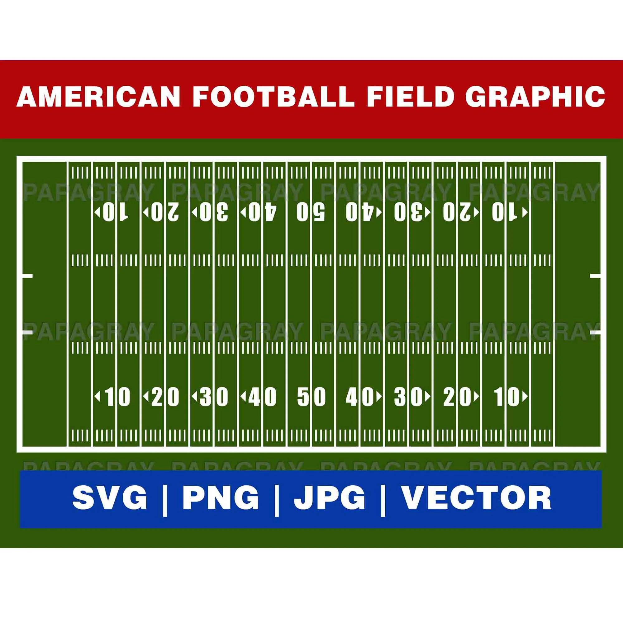 American Football Field Svg Vector American Football Field Svg Vector
