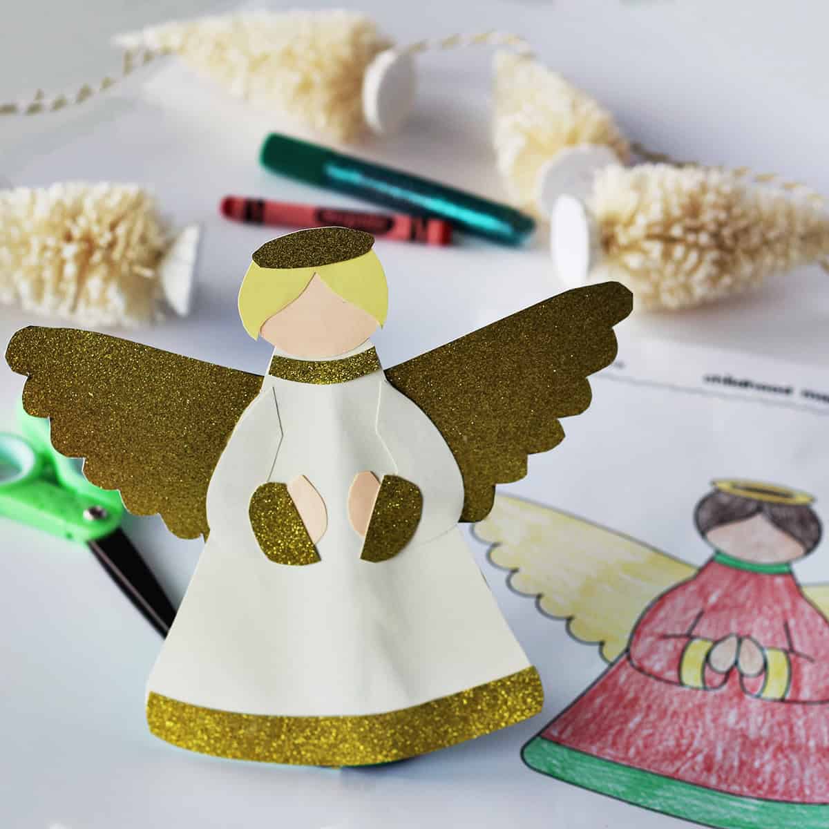 Angel Template Free Printable Angel Template Free Printable