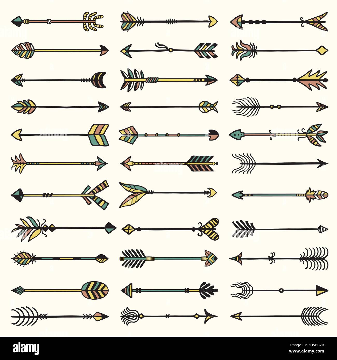 Arrow Feather Pattern Arrow Feather Pattern