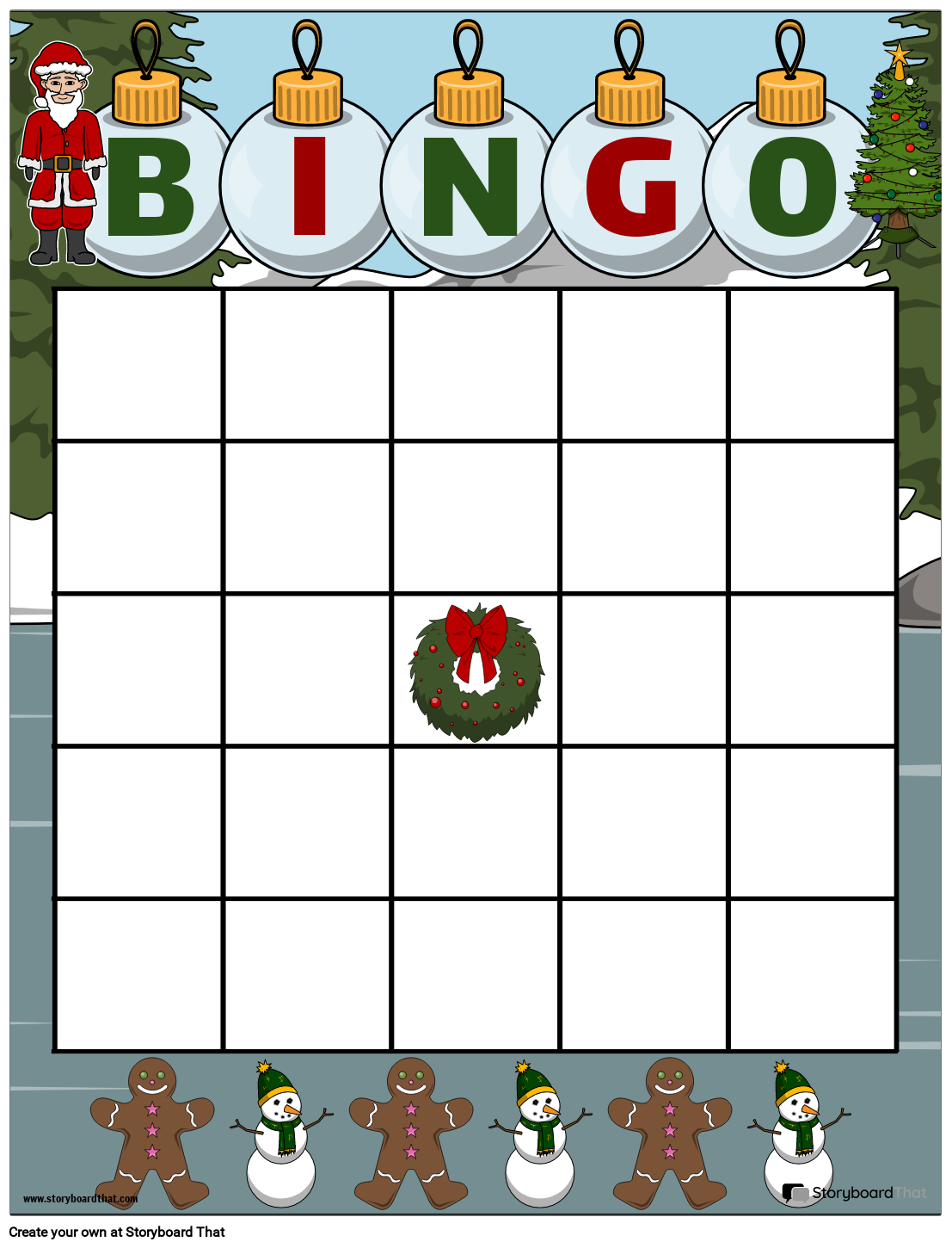 Bingo Game For Christmas Bingo Game For Christmas