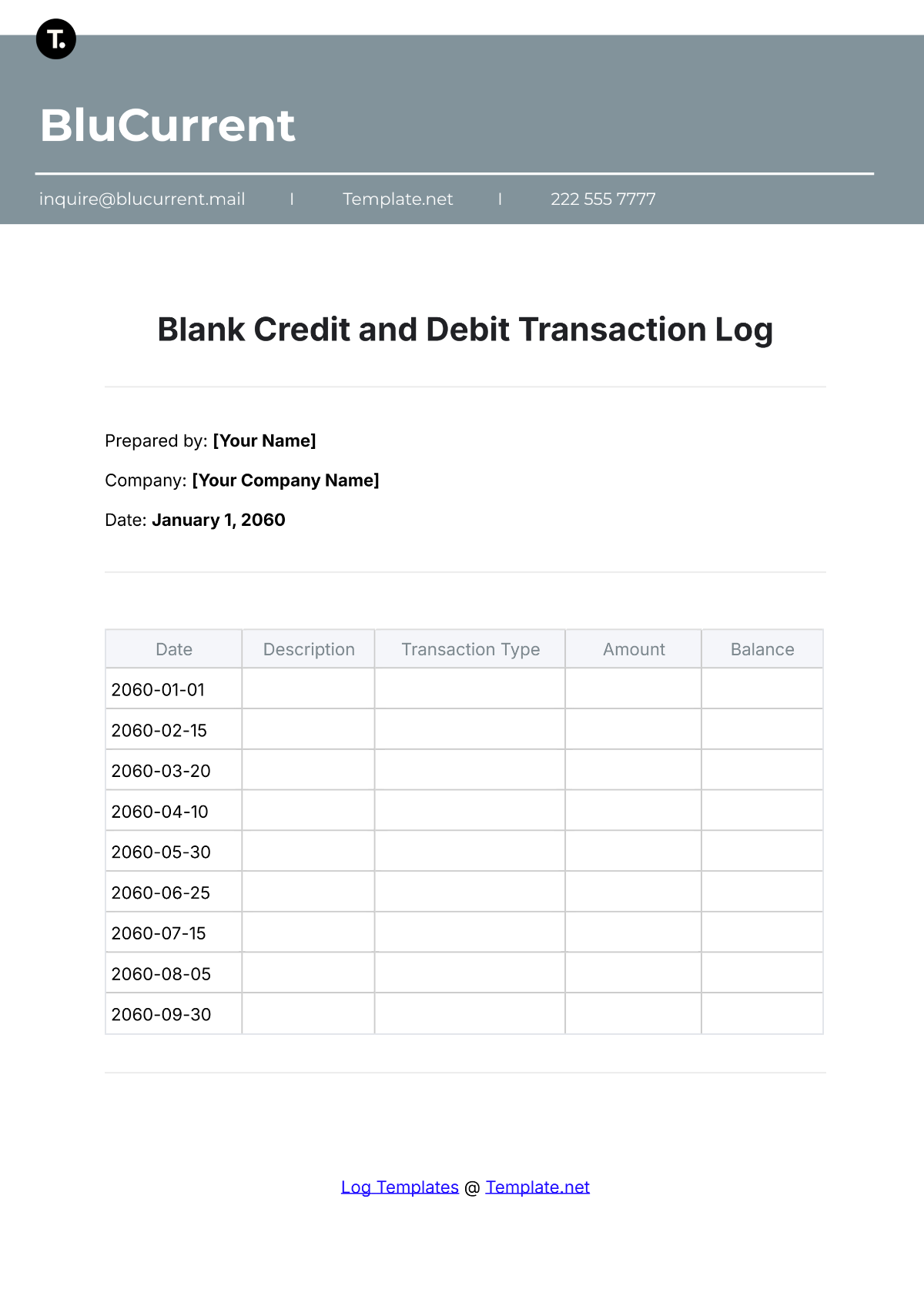 printable credit card log template printable credit card log template