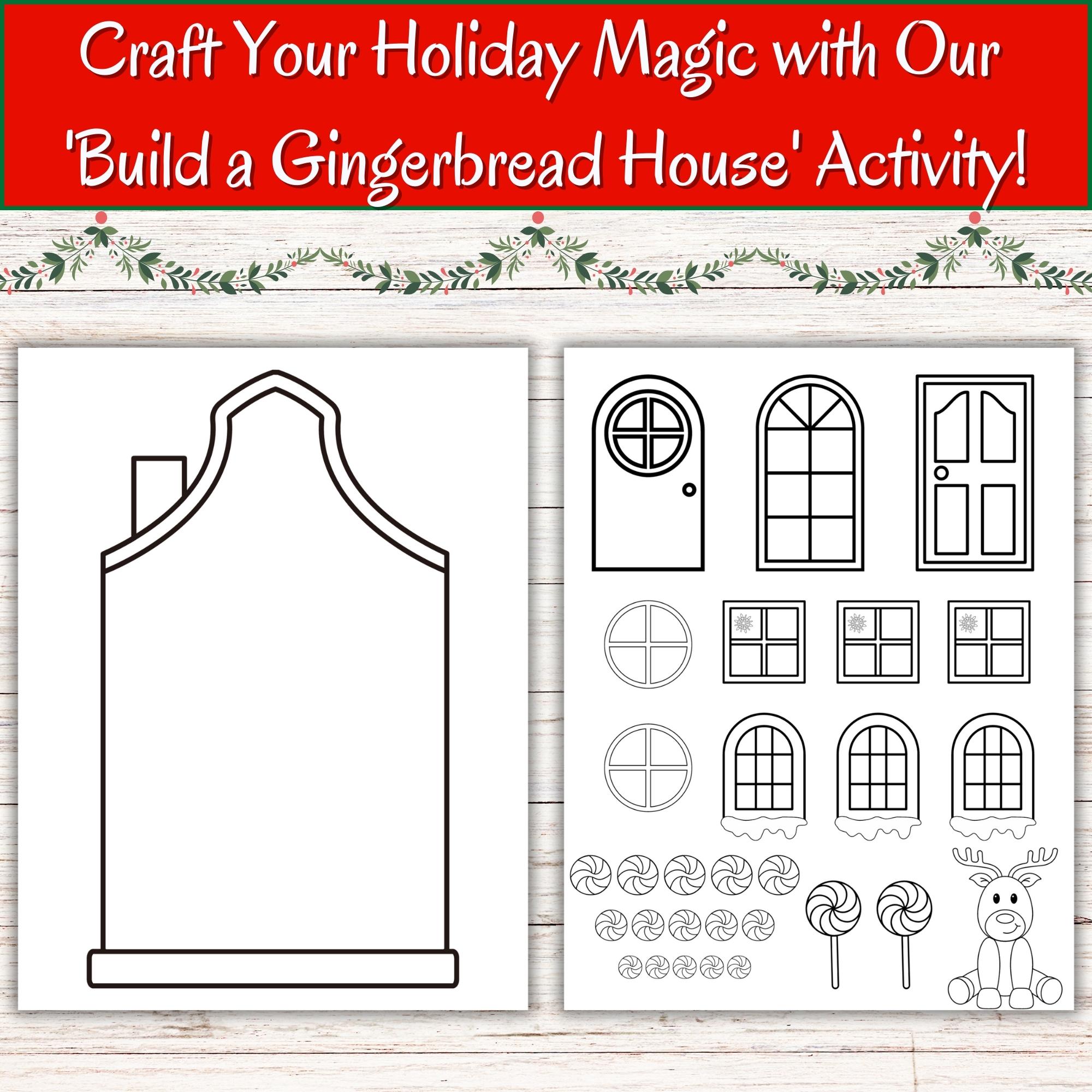 Build A Gingerbread Man House Christmas Coloring Crafts Gingerbread Paper Bag 2 Build A Gingerbread Man House Christmas Coloring Crafts Gingerbread Paper Bag 2