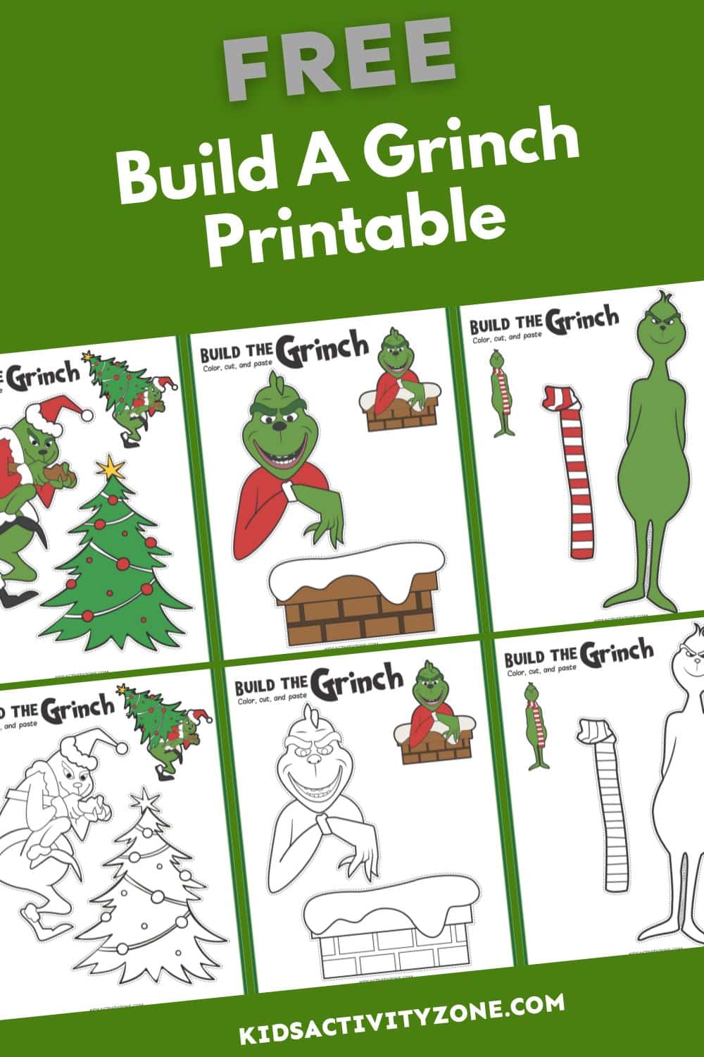 Build A Grinch Printable