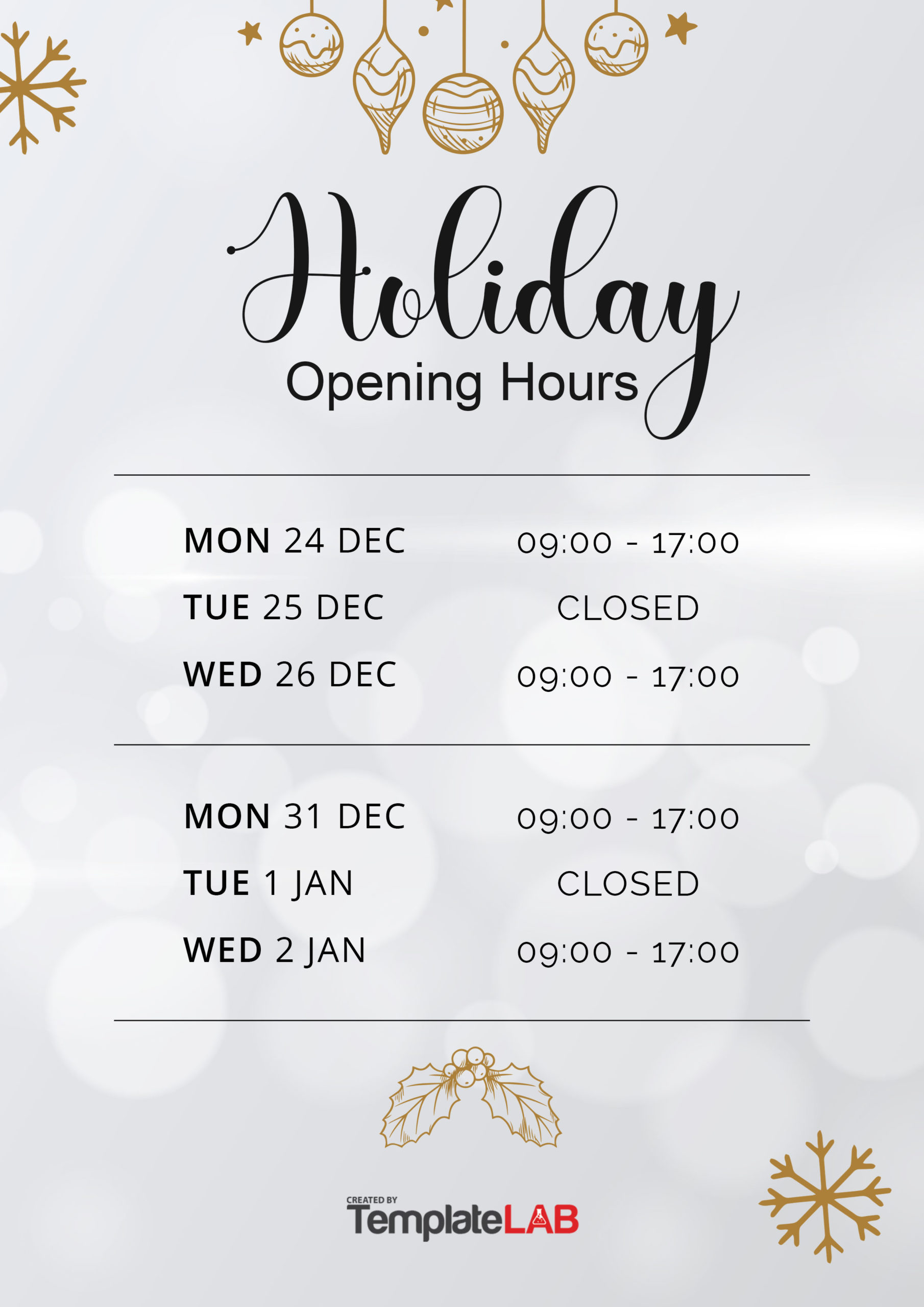 Business Hours