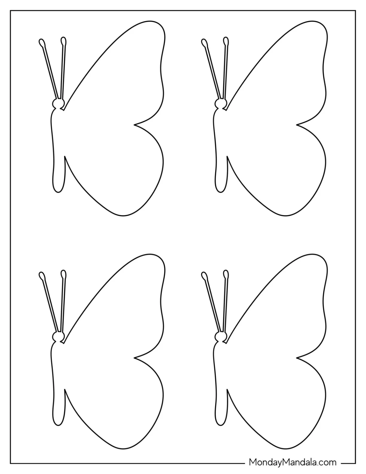Butterfly Templates