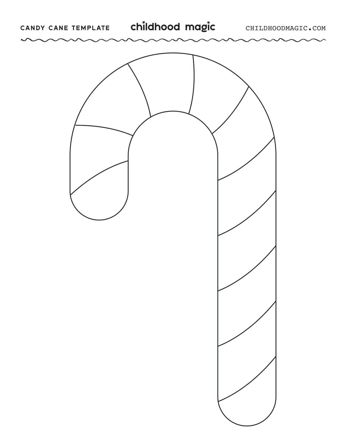 Candy Cane Template Free Printable Candy Cane Template Free Printable