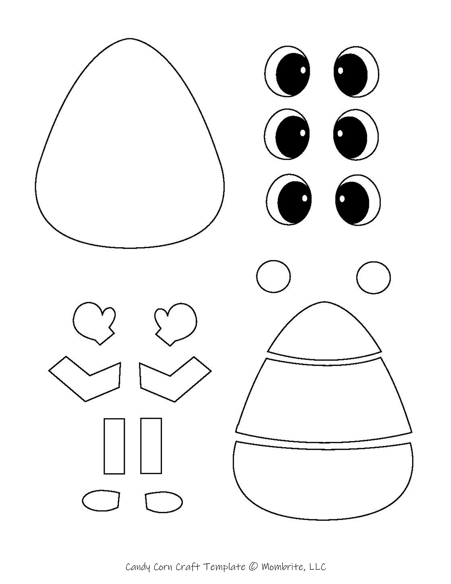 Candy Corn Craft