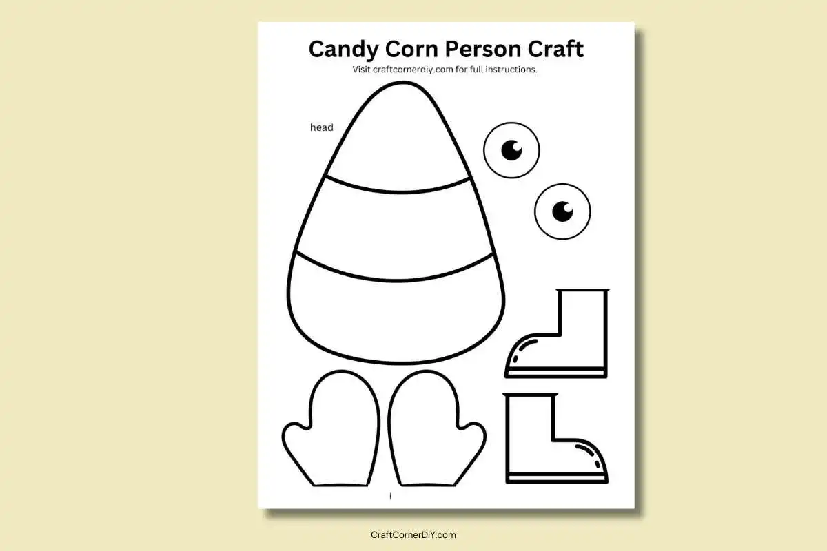 Candy Corn Person