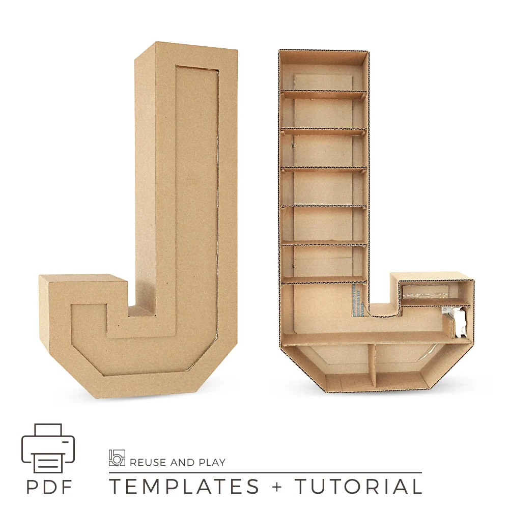 Cardboard Marquee Letters
