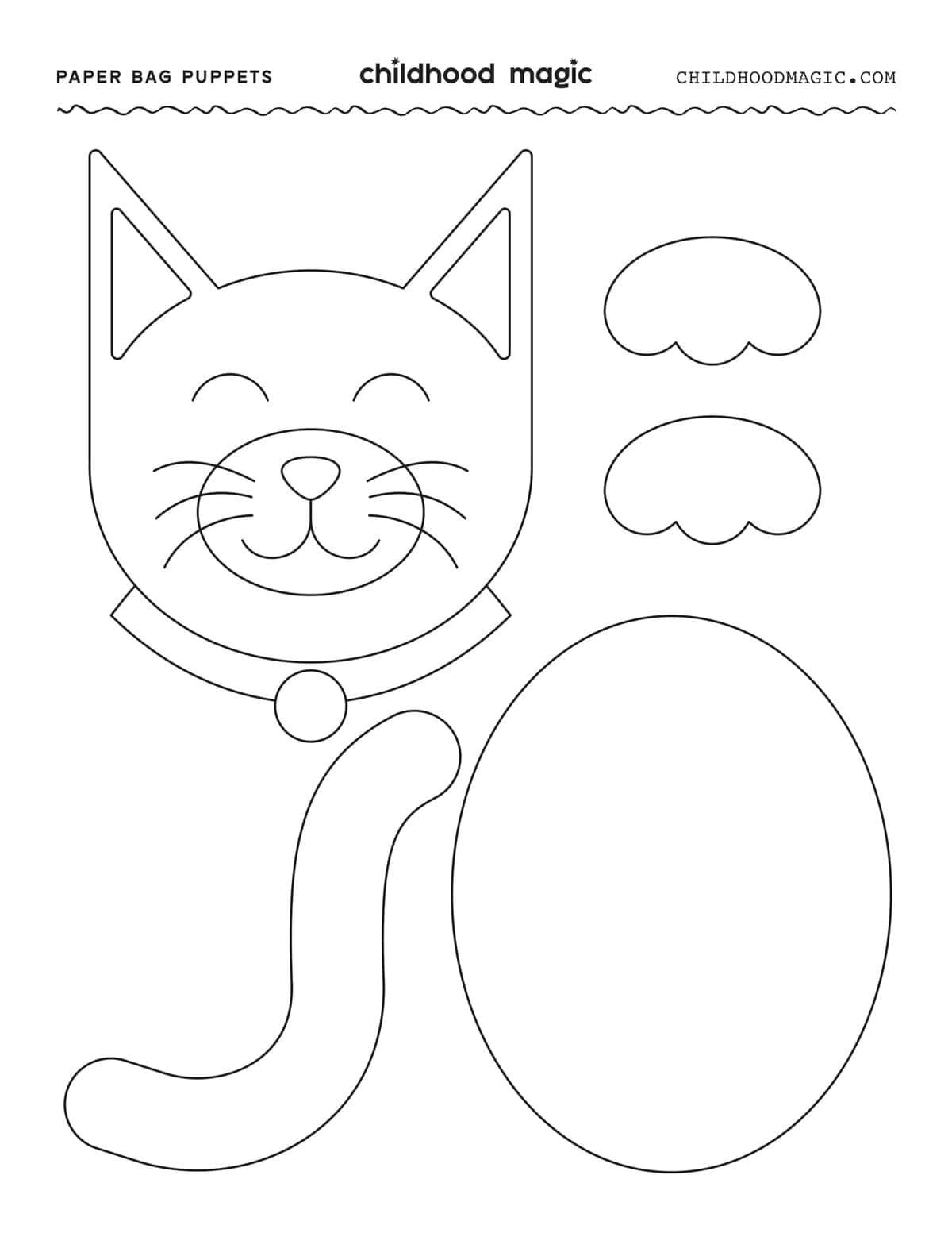 free printable paper puppet templates free printable paper puppet templates