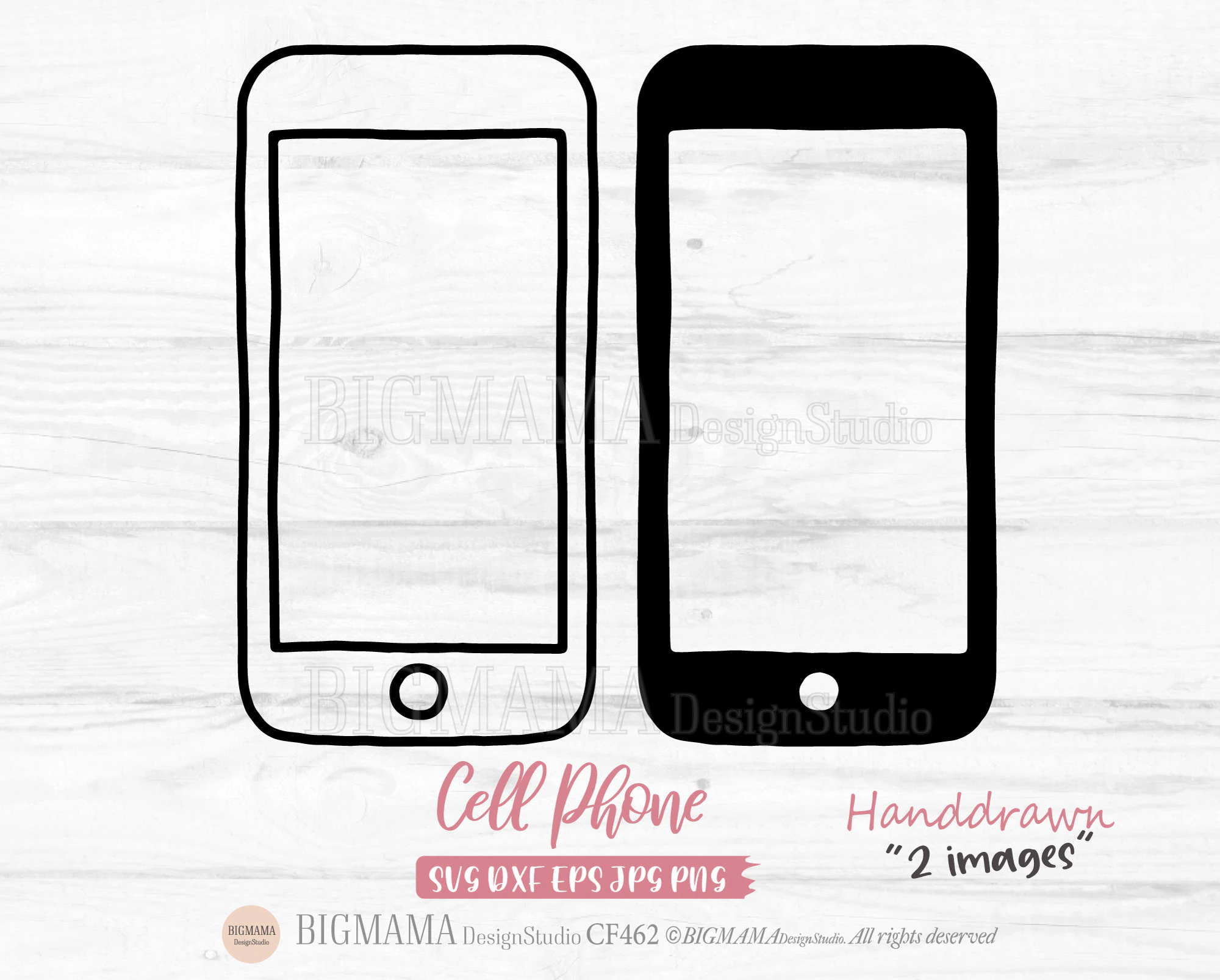 Cell Phone Svgsmart Phonedoodlemobile