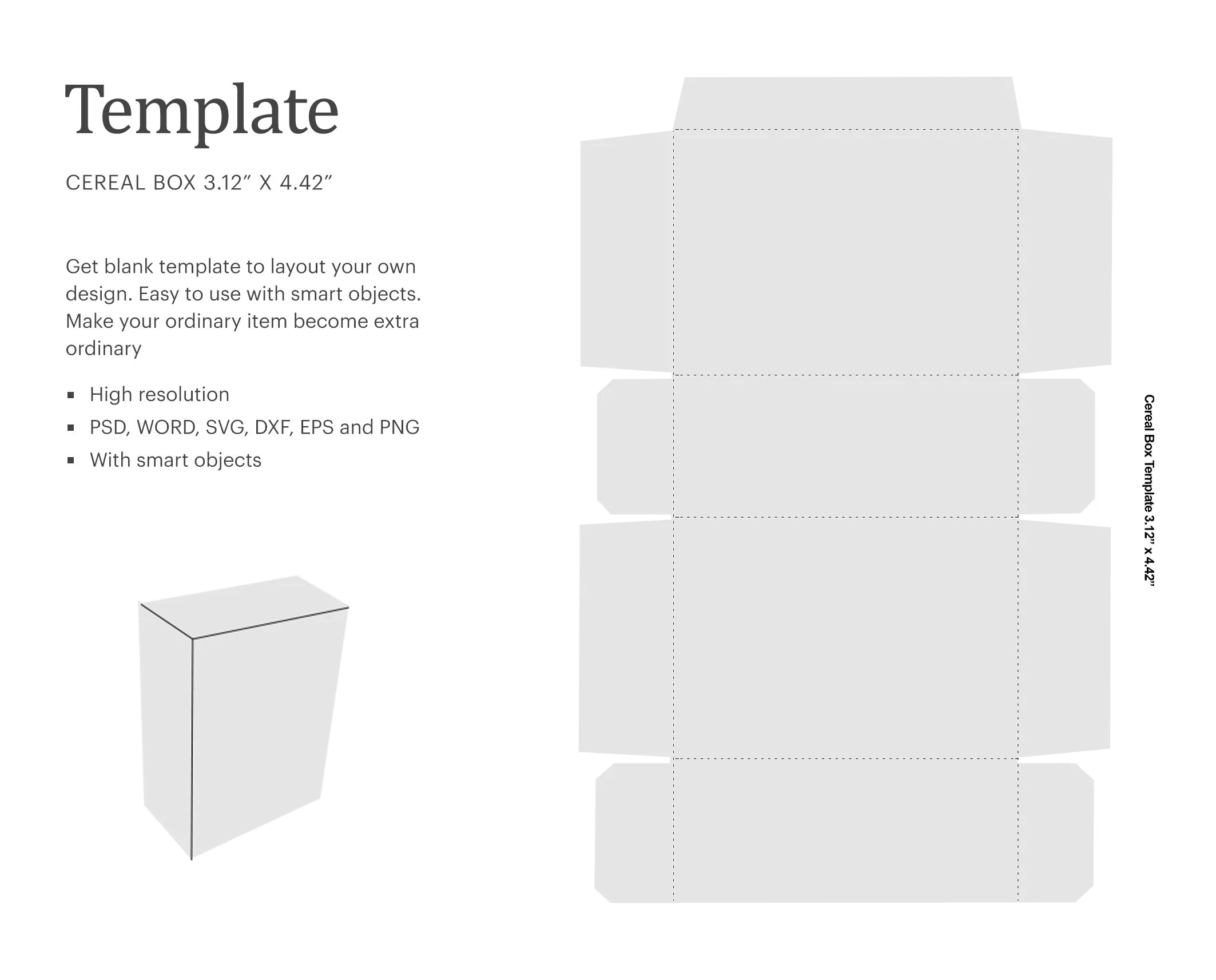 Cereal Box Template Blank Cereal Box Cereal Box Template Blank Cereal Box