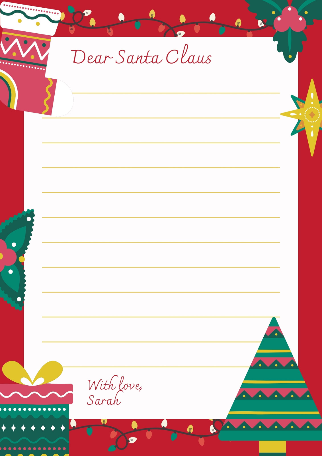 free printable christmas letter templates free printable christmas letter templates