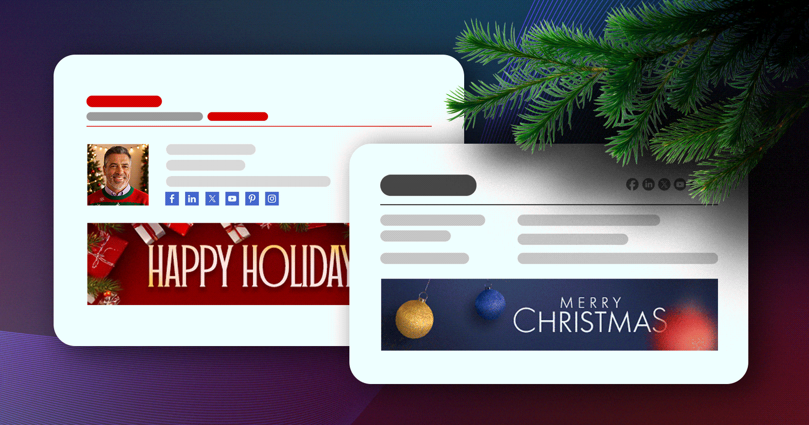 Christmas Banners For Email Signatures Christmas Banners For Email Signatures