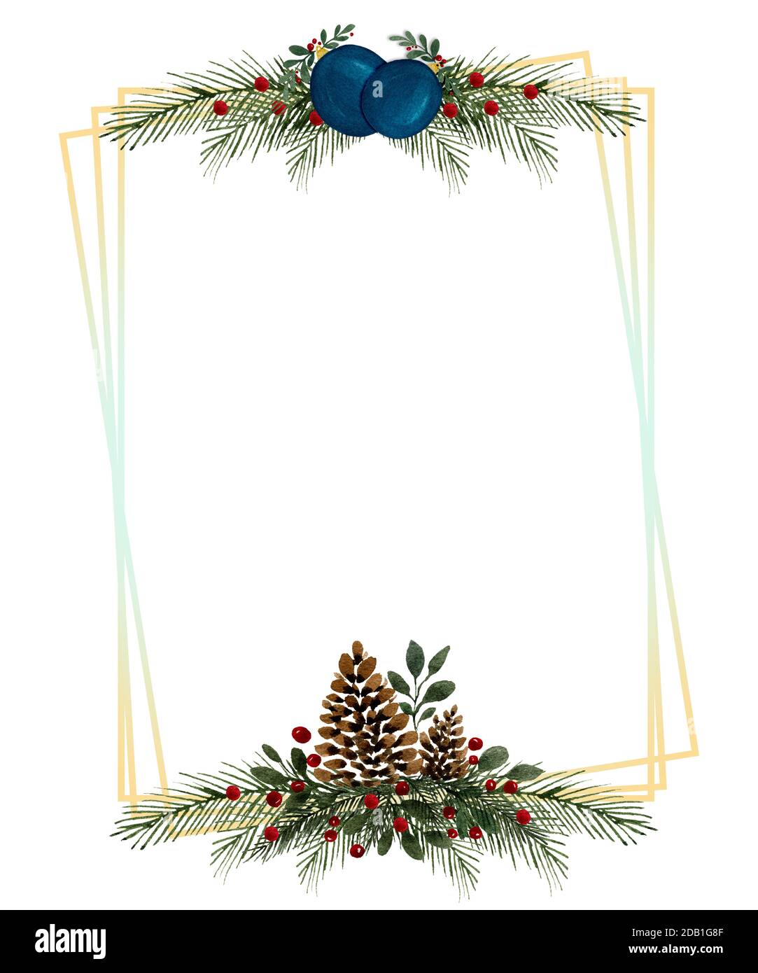 Christmas Card Design Christmas Ornaments Festive Frame Design For Christmas And Winter Holidays Fancy Christmas Frame Template Image385424047