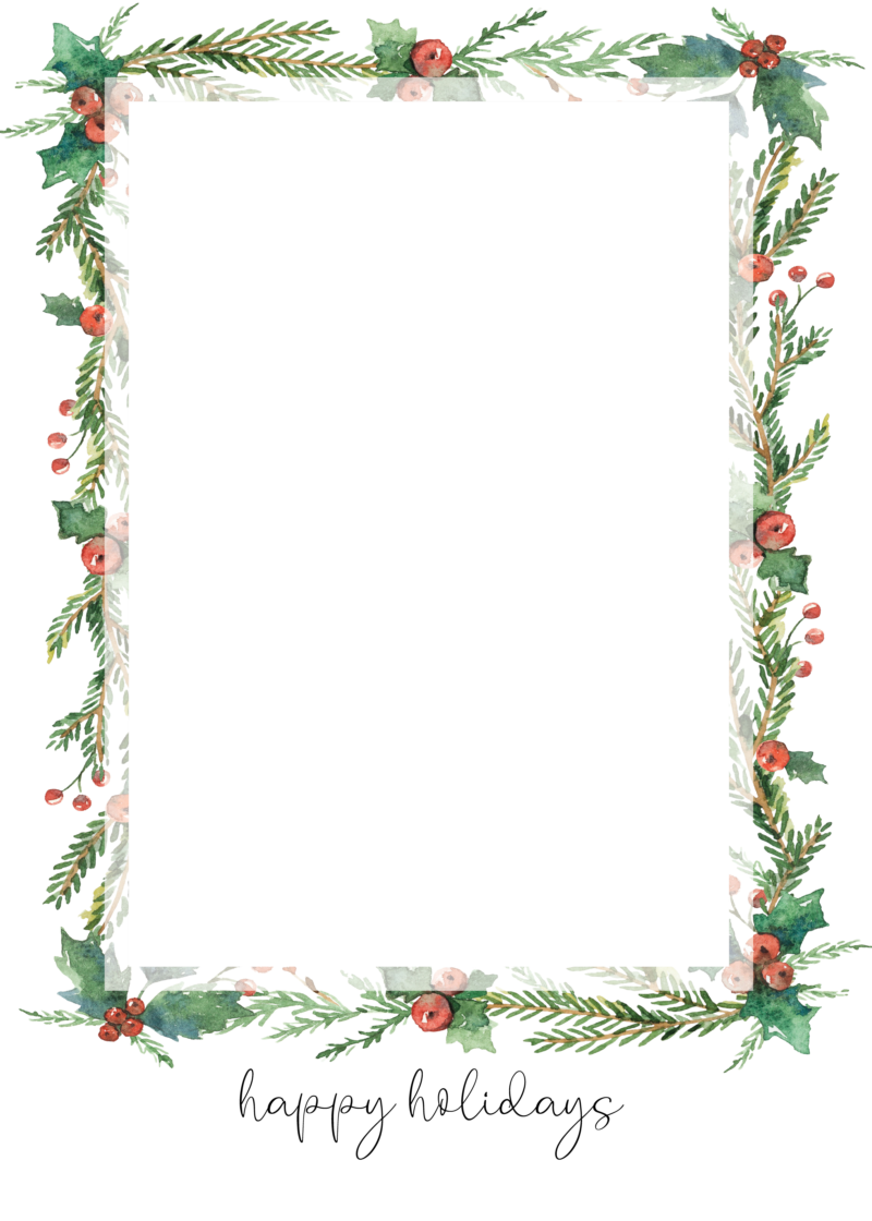 Christmas Card Template