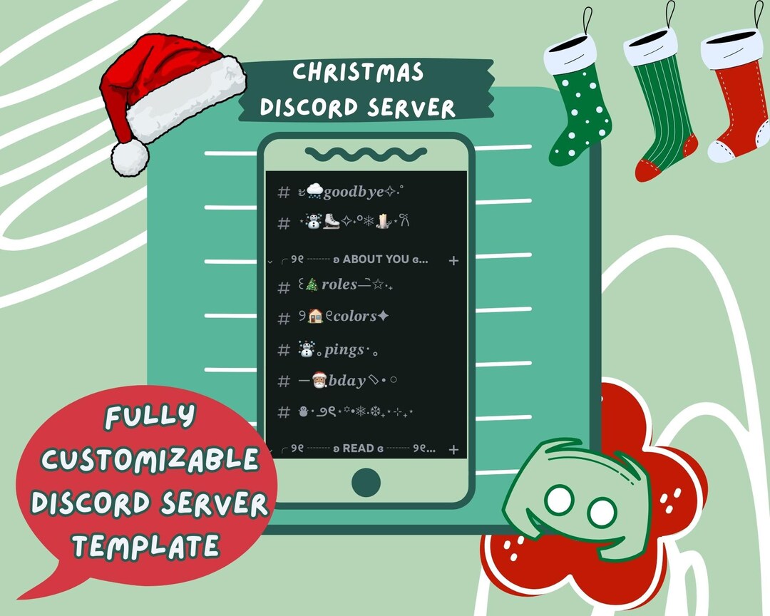 Christmas Discord Server Template For