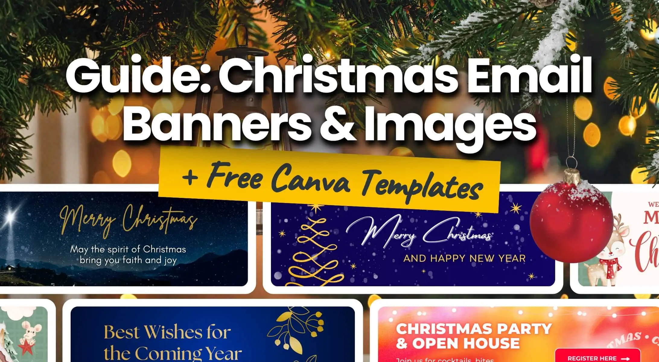 Christmas Email Banners Free Templates