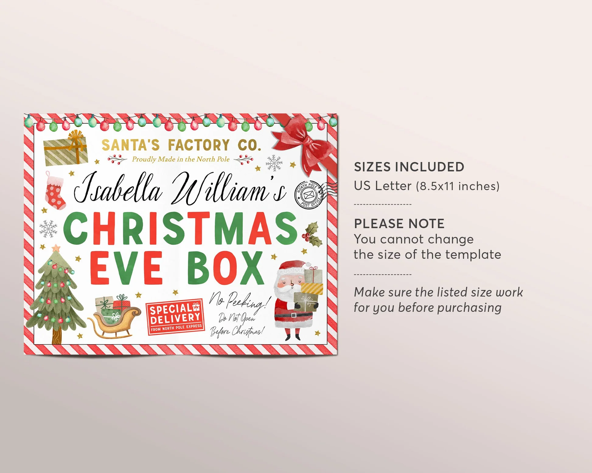 christmas eve box letter template christmas eve box letter template
