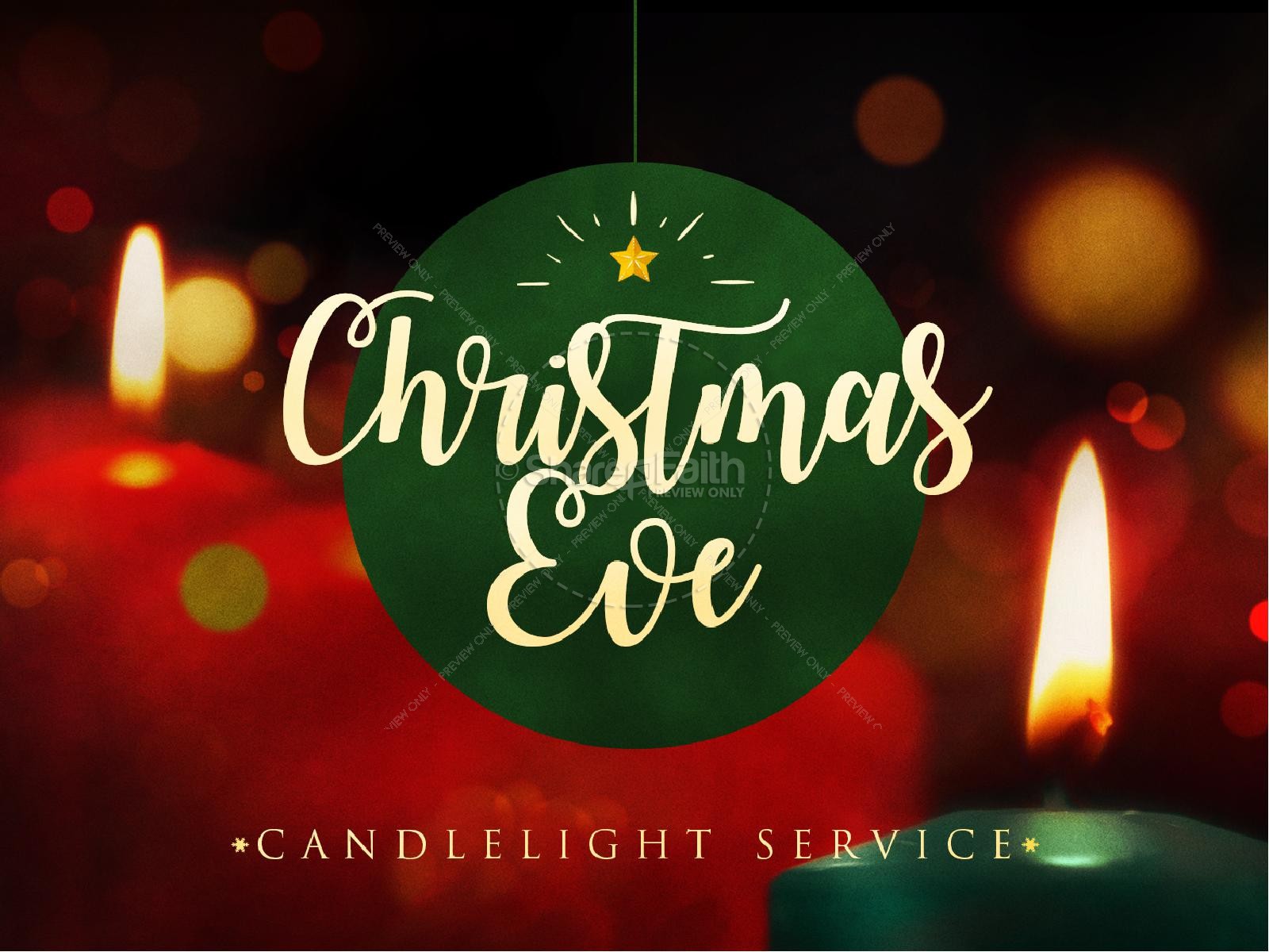 christmas eve service template