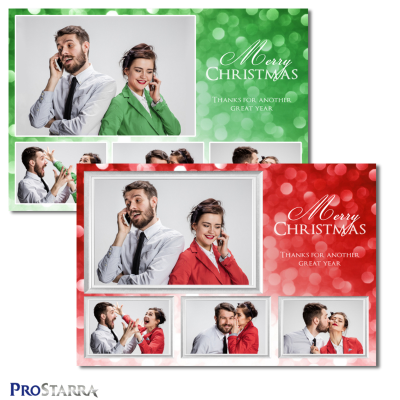 Christmas Holiday Strips Layouts Designs